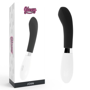 GLOSSY  JOHN VIBRATOR BLACK